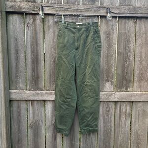 Vintage Christopher & Banks Olive Pants